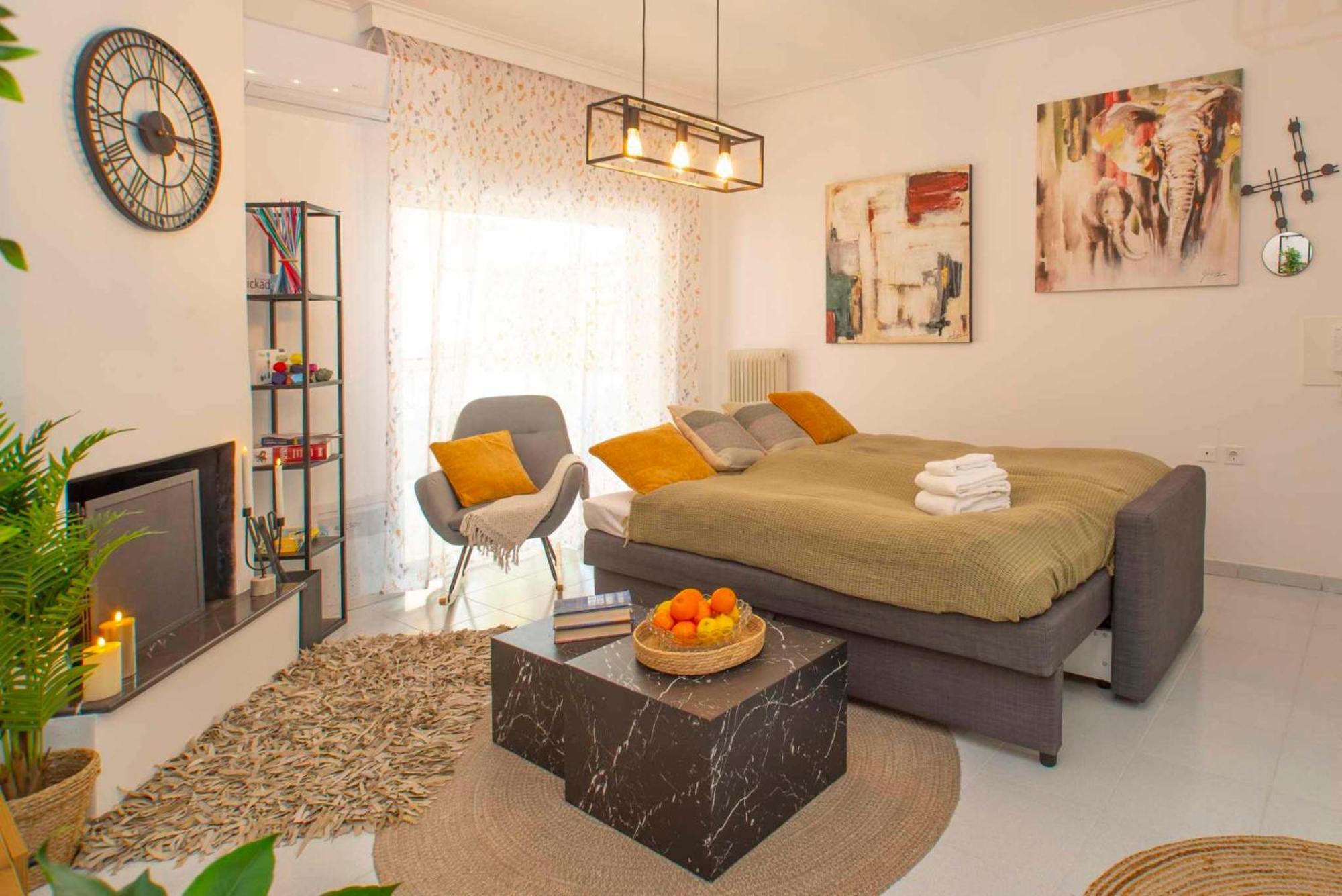 Top Floor Apartment In Халкіда Екстер'єр фото